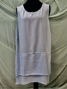 Women's Lavender Sleeveless Tunic